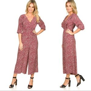 ba&sh Cloy Floral jumpsuit